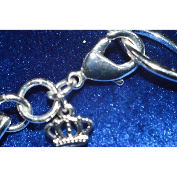 Premier Designs Silver Tone Chain Link Necklace Oval Circular Links Metal - Picture 3 of 6